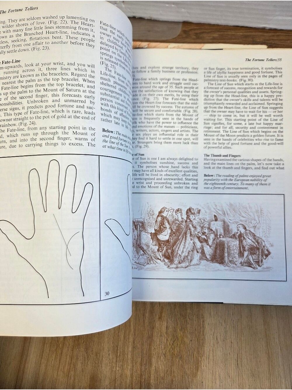 Vintage 70s 2-Piece Fortune Tellers & Zodiac Hard Cover Books - Picture 9 of 13